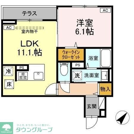Asset-Court曙町の物件間取画像